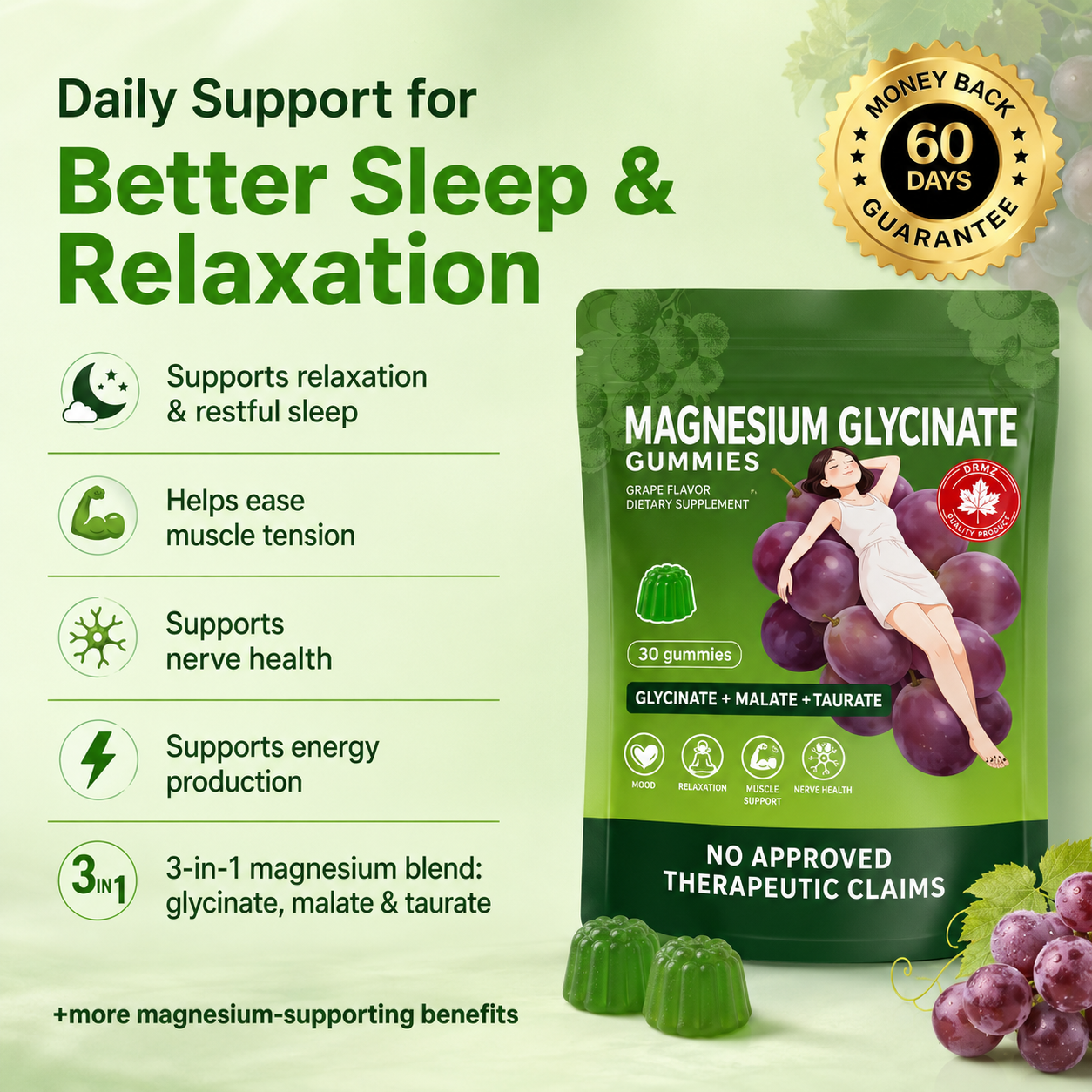 NightEase Complete Night Support Gummies
