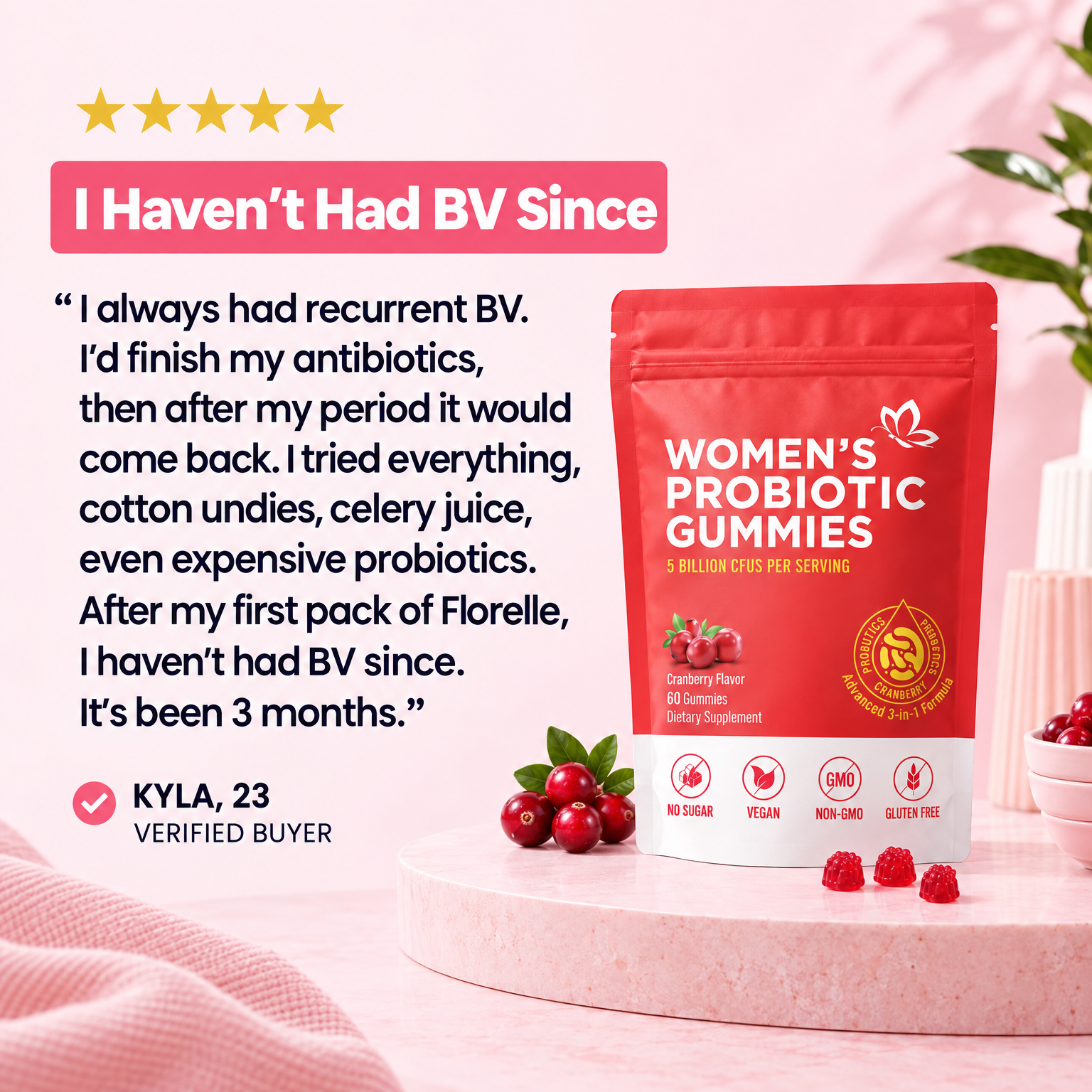 Florelle's Probiotics Gummies